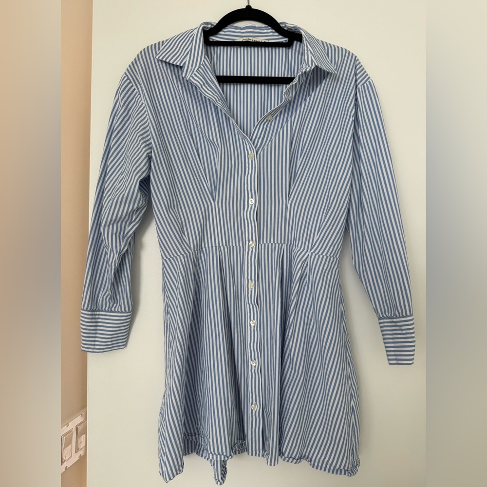 Abercrombie button down shirt dress